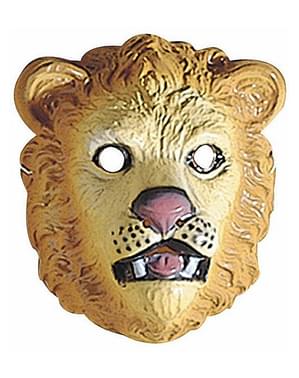 Пластикова маска лева для дитини