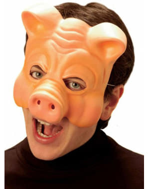 Schwein Gesichtsmaske ohne Kinn