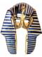 Masque en plastique Toutankhamon