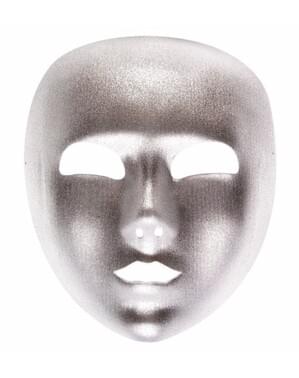 Smooth silver mask