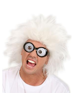 Verrückter Brille mit Spiralen