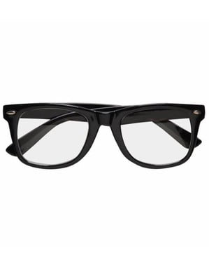 Zwarte bril hipster