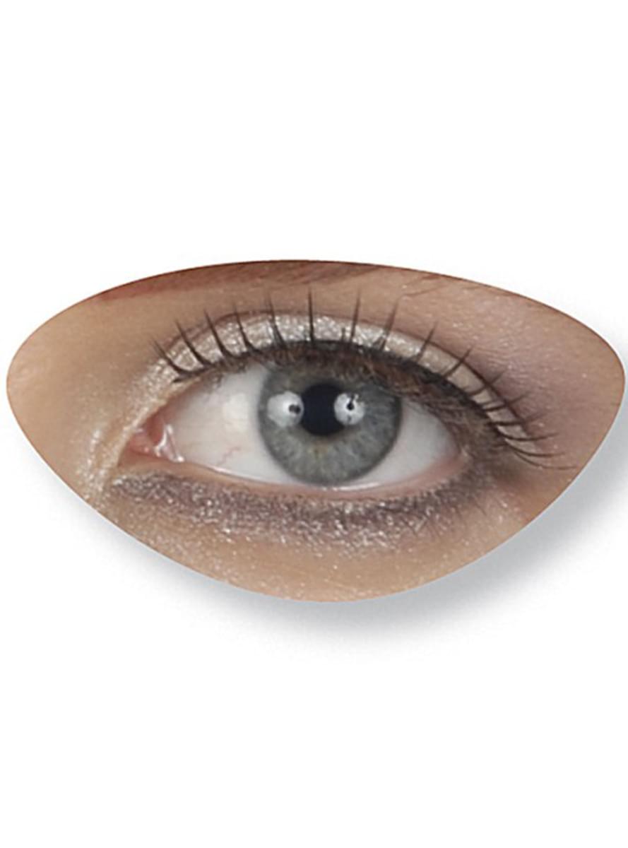 Separate black eyelashes