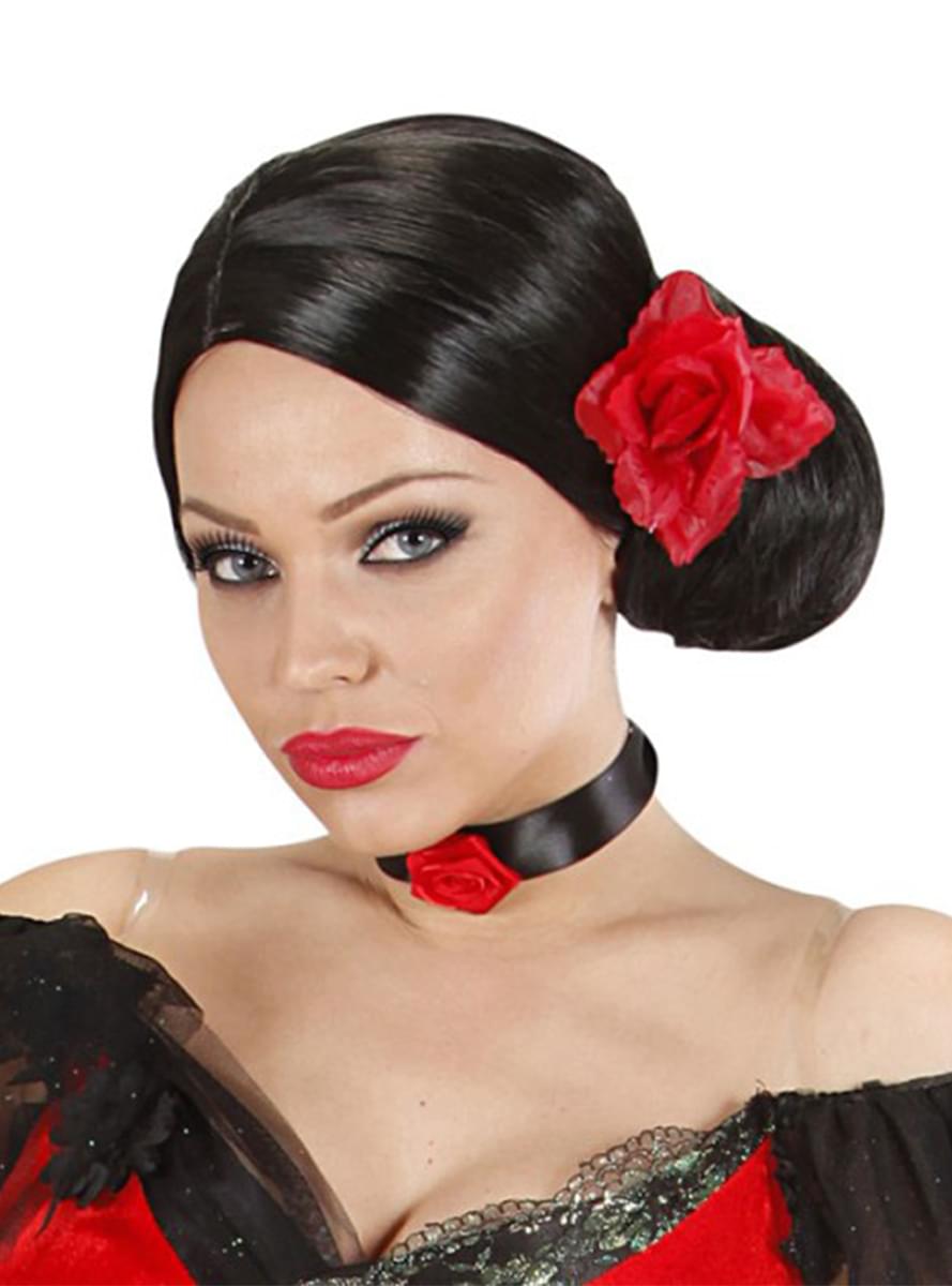 Separate black eyelashes