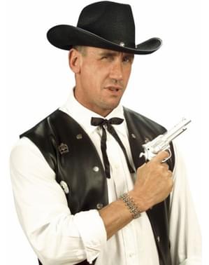 Cowboyslips med silkesløjfe