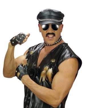 Gants de motard à clous