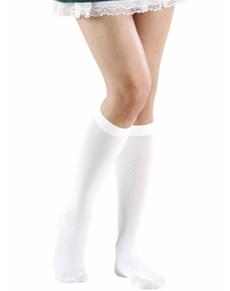 Chaussettes hautes blanches