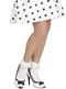 White socks with ruffles