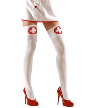 Krankenschwester Strümpfe weiß