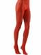 Strumpfhose mit Glitter rot