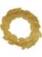 Coroa romana de louro dourada