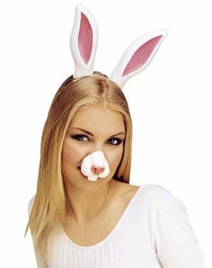 Nez de lapin avec dents