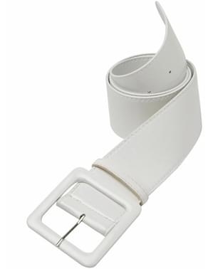 Ceinture vinyle blanche