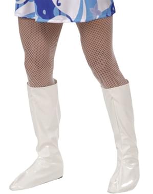 Meliputi boot vinyl putih