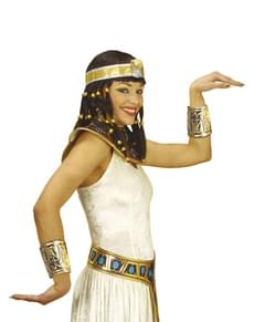 Egyptian collar and bracelets
