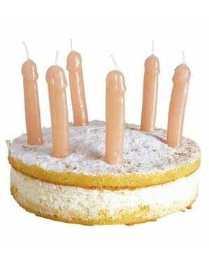 Candele a forma di pene