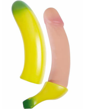 Banane mit Überraschung