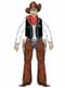 Articulated decorative cowboy