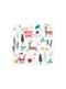 Sett med 20 Papirservietter med Jul Trykk - Merry Xmas Collection