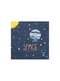 20 "Space Adventure"종이 냅킨, 청색 공간 파티 세트
