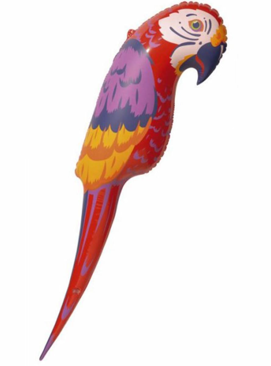 Carribbean inflatable parrot