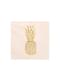 Set of 20 Pink Paper Napkins with Pineapples - Aloha