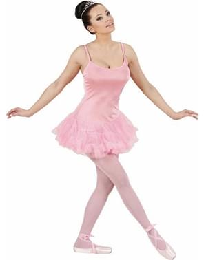 Disfraz de bailarina de ballet rosa