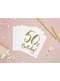 20 serviettes blanches