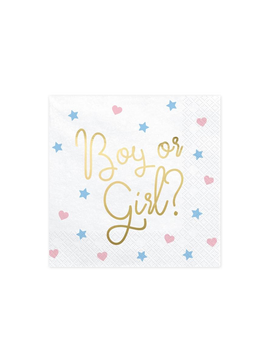 20 serviettes blanches 