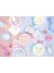10 pajitas rosas pastel de papel - Unicorn