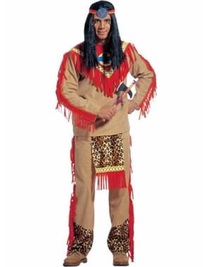 Costume da indiano Leopardo Furioso per uomo
