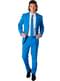 Modrý oceľový oblek - Opposuits