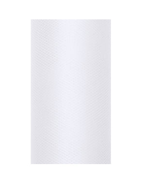 Gulung tulle putih berukuran 30cm x 9m