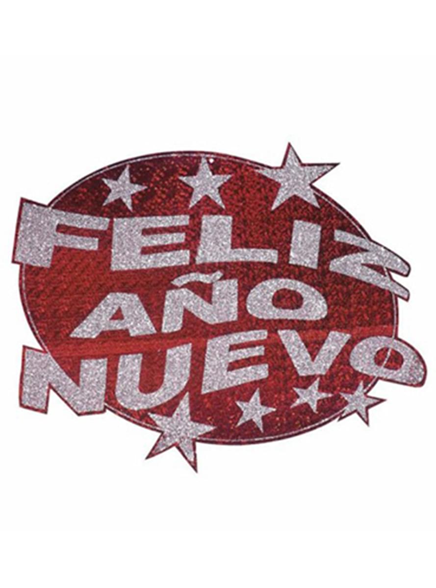 Holografische Dekoration Feliz año nuevo