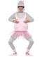 Costume da ippopotamo ballerino da adulto