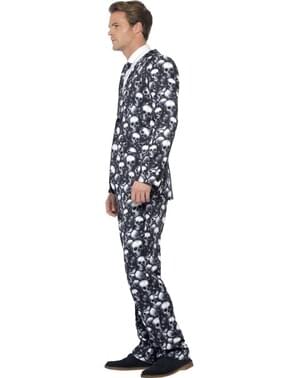Traje de esqueleto elegante para hombre