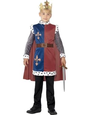 Costume da re Arturo bambino