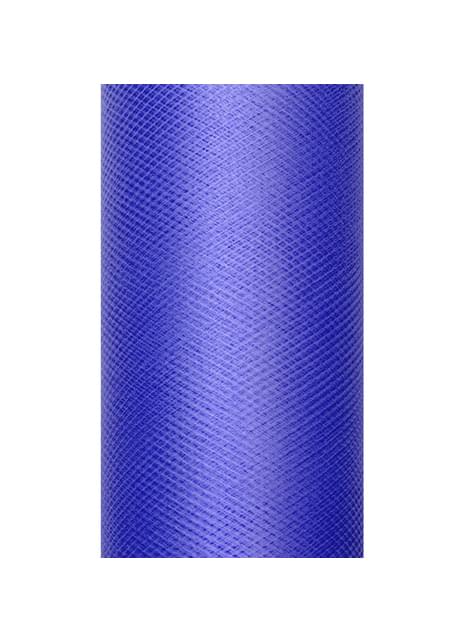 Navy blauwe tule rol van 50cm x 9m