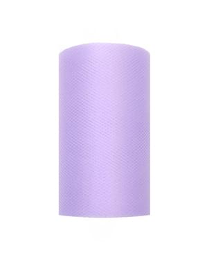 Gulung tulle dalam lilac berukuran 8cm x 20m