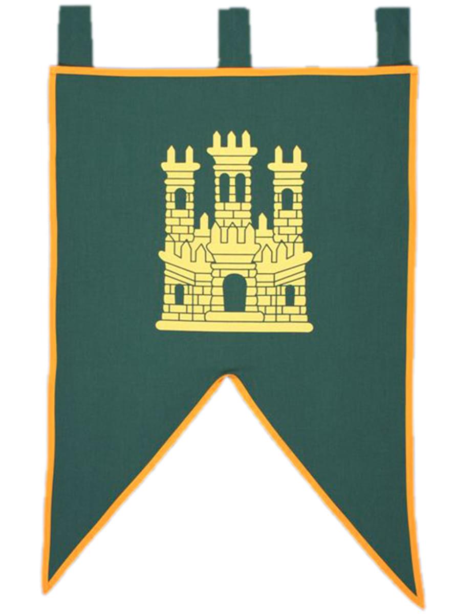 Medieval war banner 50 x 70 cm