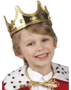 Couronne roi du peuple enfant