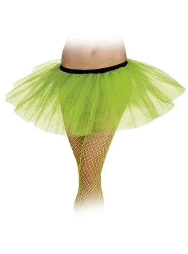 Tutu verde néon para mulher
