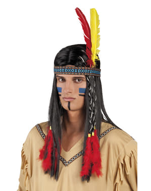 Nakrycie głowy indianin z plemienia unisex