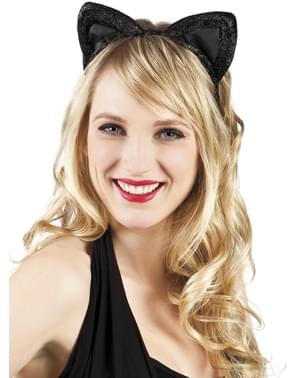 女性の猫の耳
