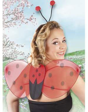 Sada beruščích křídel a čelenky pro ženy