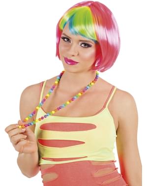 Womens rave girl necklace