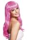 Sexy roze pruik Chique voor vrouwen