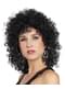 Womens black clubbing wig
