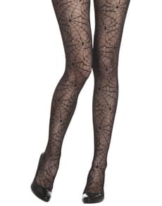Collants de aranhas para mulher