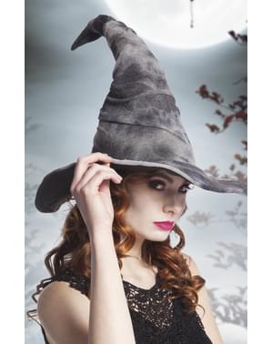 Hexenhut Schwarz - Perfekt Für Halloween & Karneval Kostüme